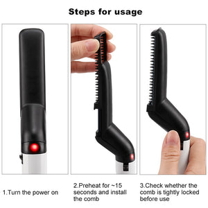 Quick Beard Straightener